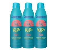 Coppertone KIDS Sunscreen Continuous Spray SPF 50 (5.5-Ounce, Pack of 3)