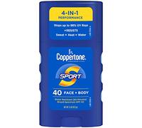 Coppertone SPORT Sunscreen Stick Broad Spectrum SPF 50, 1.5-Ounce