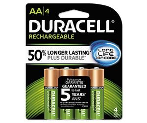 Coppertop NiMH Pre-Charged Rechargeable Battery, AA, 4/Pack
