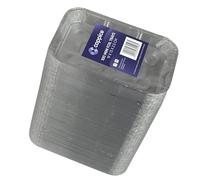 Coppice Mini Aluminium Foil Tray for Baking, BBQ, Roasting, Grilling & Food Storage | 19cm x 13cm x 2.5cm | Freezer, Microwave, Air Fryer & Oven Safe (100 Trays)