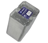 Coppice Mini Aluminium Foil Tray for Baking, BBQ, Roasting, Grilling & Food Storage | 19cm x 13cm x 2.5cm | Freezer, Microwave, Air Fryer & Oven Safe (250 Trays)