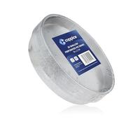 Coppice Shallow Perforated Aluminium Foil Pie Dish for Baking, Serving & Food Storage | 18cm x 2cm | Freezer, Microwave, Air Fryer & Oven Safe (20)