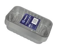 Coppice Strong Aluminium Foil Trays for Baking, BBQ, Roasting, Grilling, & Food Storage | 29cm x 19cm x 5cm | Freezer, Microwave & Oven Safe (20 Trays)