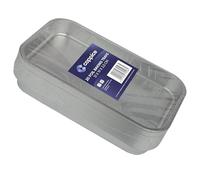 Coppice Strong Aluminium Foil Trays for Baking, BBQ, Roasting & Serving | 31cm x 19cm x 3.5cm | Freezer, Microwave & Oven Safe (20)