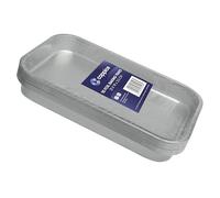 Coppice Strong Aluminium Foil Trays for Baking, BBQ, Roasting & Serving | 31cm x 19cm x 3.5cm | Freezer, Microwave & Oven Safe (10)