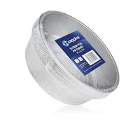 Coppice Strong Deep Aluminium Foil Pie Dish for Baking, Serving & Food Storage | 18cm x 5.5cm | Freezer, Microwave, Air Fryer & Oven Safe (10)