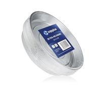 Coppice Strong Round Aluminium Foil Pie Dish for Baking, Serving & Food Storage | 26cm x 4cm | Freezer, Microwave, Air Fryer & Oven Safe (20)