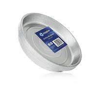 Coppice Strong Round Aluminium Foil Pie Dish for Baking, Serving & Food Storage | 26cm x 4cm | Freezer, Microwave & Oven Safe (10)