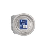 Coppice Strong Small Aluminium Foil Pie Dish for Baking, Serving & Food Storage | 15cm x 4cm | Freezer, Microwave, Air Fryer & Oven Safe (100)