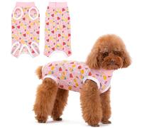 Coppthinktu Recovery Suit for Dogs After Surgery, Dog Onesie Surgery Recovery Suit for Female Spay, Soft Surgical Pajamas Bodysuits for Puppy to Prevent Licking Dog Cone Alternative