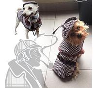 Coppthinktu Sherlock Holmes Dog Costume - Famous Detective Dogs Outfit