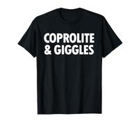 Coprolite & Giggles Funny Fossil Paleontology Science Design Value Graphic T-Shirt