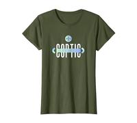 Coptic Proud T-Shirt, Women, Olive Green, 3X-Large