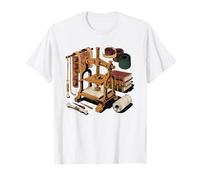 Coptic Stitch Bookbinding Hobbyist Craft Badge Identity T-Shirt