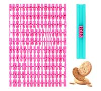 Coptiner 140 pcs Alphabet Number Letter Cookie Biscuit Stamp, Alphabet Cookie Cutter, Cookie Stamps Set,Biscuit Fondant Cookie Cake Stamp, Kitchen Craft Message Maker, Baking Impress Cutter Cake Mould