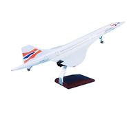 copy airplane model 1:123 50cm With Wheels Airplane Aircrafts Concorde British For Finished Product Airways Plane Model Collection