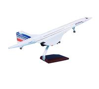 copy airplane model 1:123 50cm With Wheels & Light Airplane Aircrafts For Concorde Air France Plane Model Collection