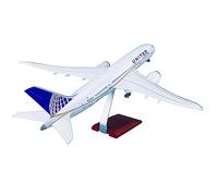 copy airplane model 1:130 43cm With Wheels Airplane ABS Metal Aircrafts Boeing B787 For United Replica Plane Model Collection