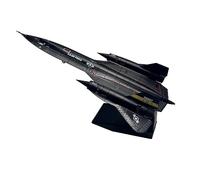 copy airplane model 1/144 Scale For US Lockheed SR71 SR-71 Blackbird 06937 Plane Diecast Metal Airplane Collection (Color : A)