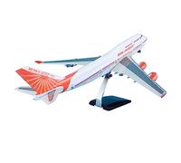 copy airplane model 1:150 47cm With Wheels Airplane Aircrafts Boeing B747-400 For Air India Plane Model Collection