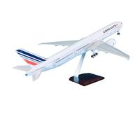 copy airplane model 1:158 47cm With Wheels & Led Light Airplane Aircrafts Boeing B777-300er For Air France Plane Model Collection