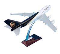 copy airplane model 1:230 30cm Airplane Aircrafts Boeing B747-400 For UPS Express Finished Product Plane Model Collection
