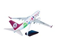 copy airplane model 1:85 47cm With Wheels & Led Light Airplane Aircrafts Boeing B737-800 For 9air Plane Model Collection