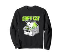 Copy Cat Cat Humor Joke Sweatshirt