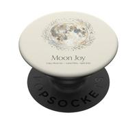 Copy Moon Joy Celestial Aesthetic Full Moon Botanical 2 PopSockets Adhesive PopGrip