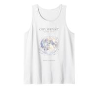 Copy Moon Joy Celestial Aesthetic Full Moon Botanical 3 Tank Top