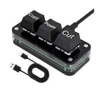 Copy Paste Keyboard 3-Key Portable Office Document Processing Small Button