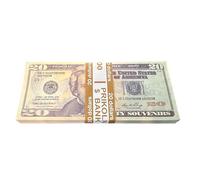 Copy Prop Fake Money 20 DOLLAR Bills, Novelty Currency Notes for Entertainment, Movies, Games, Money guns and Party Decorations