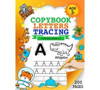 Copybook - Trace Letters and Learn the English Alphabet: Handwriting Practice with 200 Pages for Preschoolers and Kids in Kindergarten Age 3 - 5 Years (Perfecto Calligraphy)
