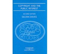 Copyright and the Public Interest