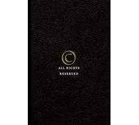 Copyright Notebook Journal: Stylish Blank Lined Notebook For Journaling And Note Taking. An Ideal Gift With A Copyright Sign On The Cover