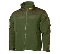 Copytec Ambulance Combat Fleece Jacket Embroidered Paramedic Emergency Doctor Field Doctor #32201, olive, L