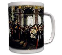 Copytec Ceramic Mug - Round (Standard), 0.33 Litres, 8.2 cm x 9.5 cm, Dishwasher Safe, Empire Motif