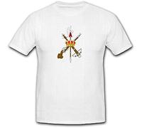Copytec Emblem of The Spanish Legion Foreign Legion # 6630 T-Shirt - White - Large