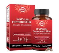 CoQ10 200mg, Nattokinase & CoQ10 Calsules- Extra Strength Natto Extract Supplement, Citrinin-Free, Cholesterol & Heart Health Support Formula for Men & Women, Circulatory Health - 120 Capsules