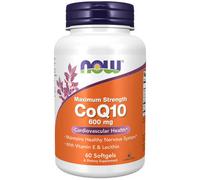 CoQ10 600 mg 60 Softgels By Now Foods