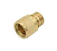 COQFBHJBRH Leak-Proof Pipe Hose Fittings Female 1/2 Inch Male Garden Tap Connector Brass Hose Quick Connector G1/2 Water Gun Copper Fitting Car Wash 1pcs (Color : 1I2 Male) COQFBHJBRH