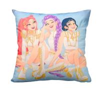 COQOYO Demon-Hunters Decorative Cushion Covers, Huntrix Cushion Cover, Soft Pillowcase with Double-Sided Pattern and Concealed Zip for Bed, Sofa, Chair & Girls' Room Decoration, 45 x 45 cm
