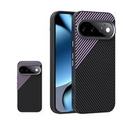 COQUE Case for Google Pixel 11 Pro Micro Embossed Carbon Fiber Series TPU Shock Absorbing And Drop Proof Phone case for Google Pixel 11 Pro(Purple)