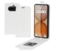 COQUE Case for Nothing Phone (4a), R68 leather Grained Single, Holster Wallet with Card Slot, For Nothing Phone (4a)-White