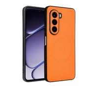 COQUE Case for OnePlus Nord CE6 Lite Carbon Fiber TPU Shockproof(Yellow)