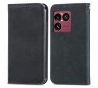COQUE Case for Sony Xperia 1 VIII Phone Case with [Card Slot] [TPU Bumper] [Stand], Skin-Feel Shockprooftective Cover, Shell for Sony Xperia 1 VIII-Black