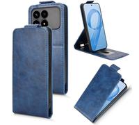 COQUE Case for Xiaomi Poco F8 Pro Phone Case The Retro Texture Of the Top Closure Design For The Xiaomi Poco F8 Pro-Blue