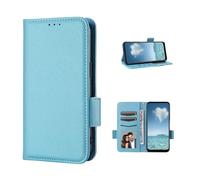 COQUE Case for Xiaomi Poco X8 Pro Phone case Pebbled (Shockproof) Flap With Magnetic Closure On The side leather Case With Card Slot-Blue