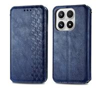COQUE Case for ZTE Blade A76 4G with Stand and Card Slots, Wallet Case with Magnetic Closure Protective Cover for ZTE Blade A76 4G Shell-Blue
