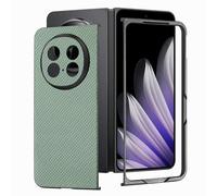 COQUE Fiber Texture Phone Case for Oppo Find N5 - Slim, Durable & Anti-Slip Protective Cover, Cover for Oppo Find N5-Green